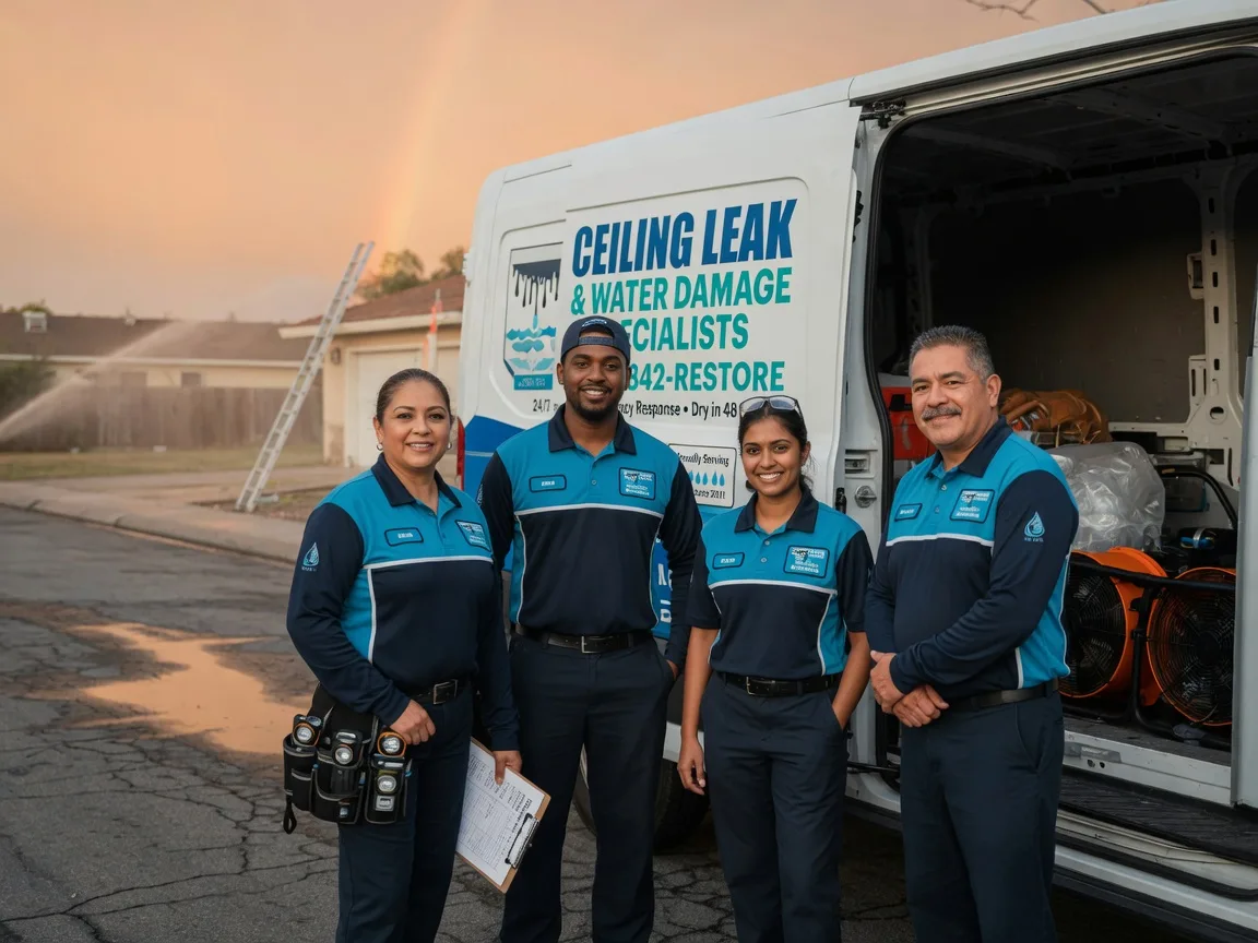 Ceiling Leak Cleanup company in Davenport, VA