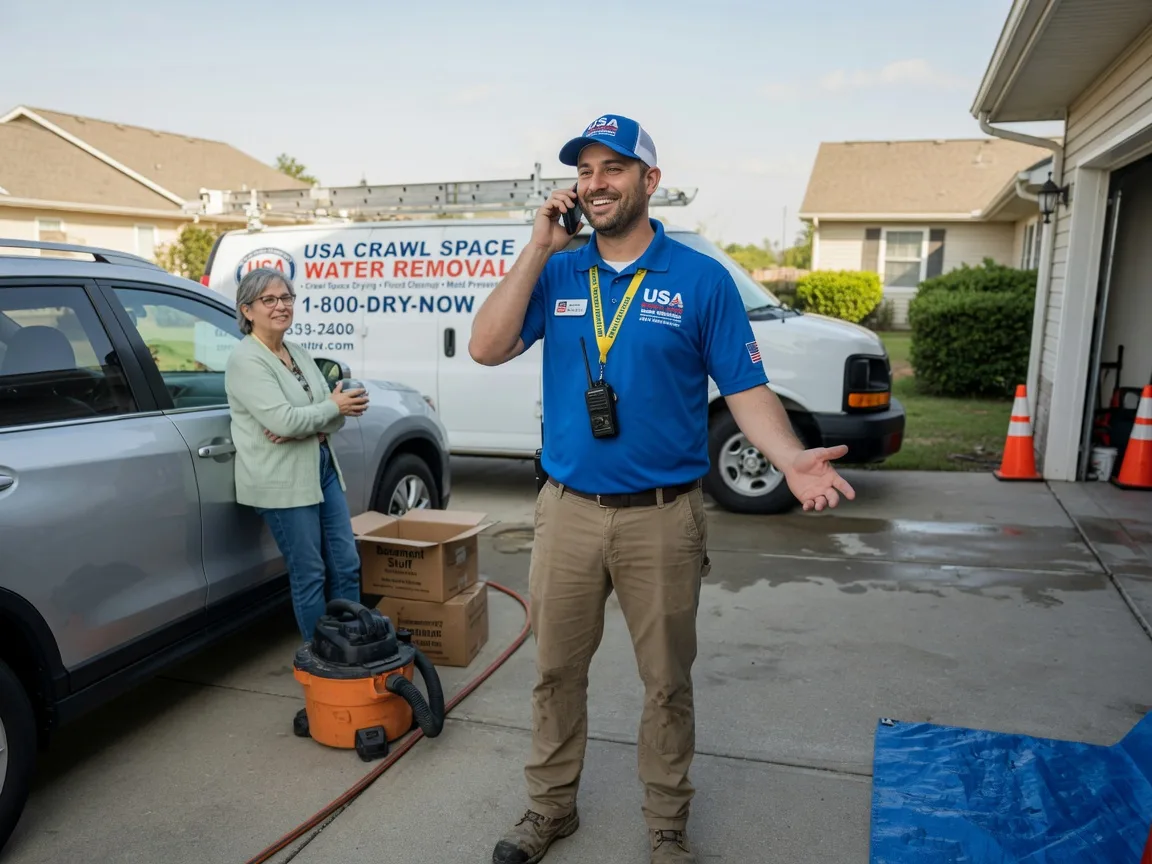 Crawl Space Water Removal Davenport, VA FAQs